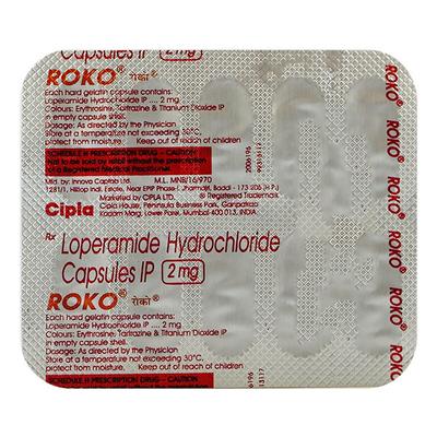 ROKO 2mg Capsule 10's (se) - Diarrhoea-Ant