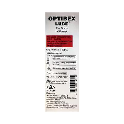 OPTIBEX LUBE Eye Drops 10ml - Dry Eye-Olt