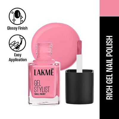 Lakme Absolute Gel Stylist Nail Color 92 Ballerina 12 ml - Nail Polish