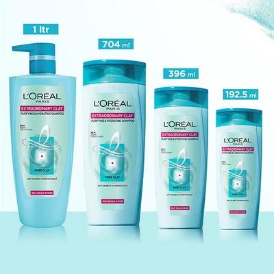 L'Oreal Paris Extraordinary Clay Shampoo 82.5 Ml - Shampoos