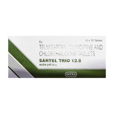 SARTEL TRIO 12.5 Tablet 10's - Hypertension-Ana