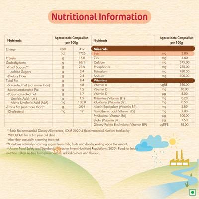 Nestle Cerelac Stage 4 (12 Months+) Powder 300 gm- Multigrain & Fruits (Refill Pack) - Baby And Infant Supplements