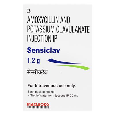 Sensiclav 1000/200mg Injection 1'S - Bacterial Infections-Pen