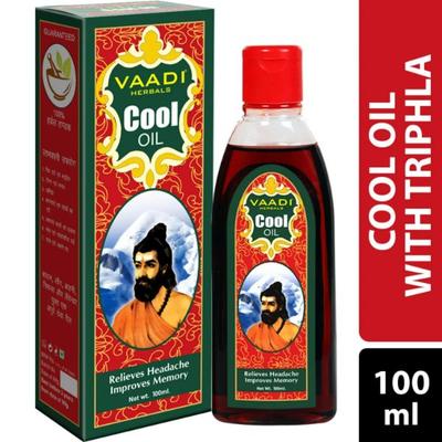 Vaadi Herbals Cool Oil with Triphla & Almond 100 ml - Hair Oils