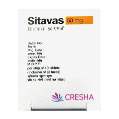 SITAVAS 50 Tablet 10's - Diabetes-Ant