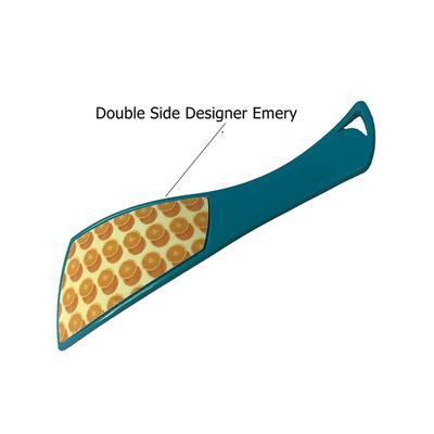 Babila Double Side Designer Emery-Foot File- PC-v 026 1's - Foot Scrubs