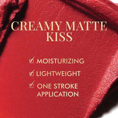 mCaffeine Shades Creamy Matte Kiss Bullet Lipstick - Moisturizing, Lightweight - Spicy Martini 3.5 gm - Lipsticks