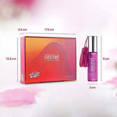 Secret Temptation Alcohol Free Perfume Roll On Gift Set for Women (10ml each) 4's - Body Mist/Spray