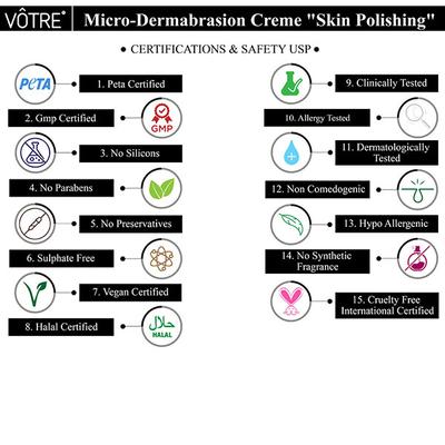 Votre Micro-Dermabrasion Face Creme 30 gm - Face Moisturizers