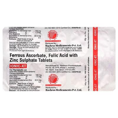 IONIC XT Tablet 10's - Supplements-Vam