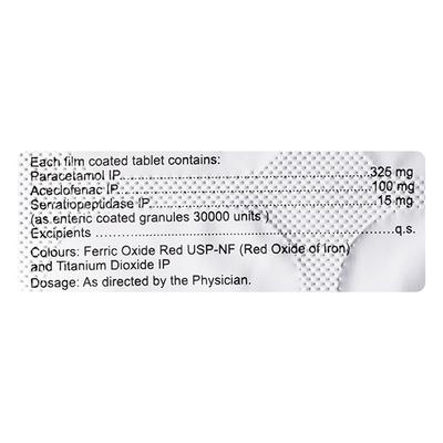 ENZOFLAM SP Tablet 10's - Pain relief-Nsa