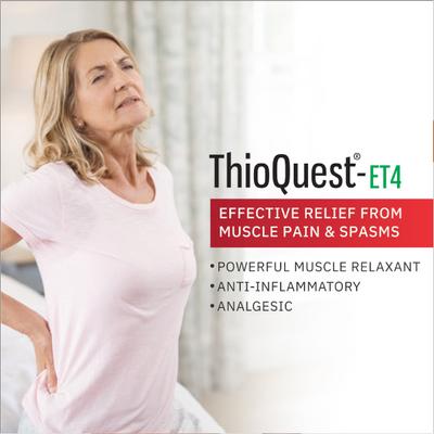 Thioquest ET 4mg Tablet 10'S - Muscle Cramps/Spasticity-Mus