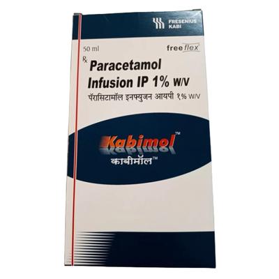 KABIMOL 500mg Infusion 50ml - Fever-Ana