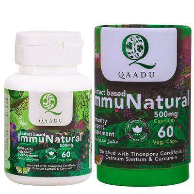 Qaadu Extract Based ImmuNatural 500mg Capsule 60's - Speciality Medicines