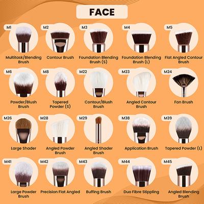 Miss Claire M26 - Large Shader Brush (Rose Gold) 1's - Face Brush