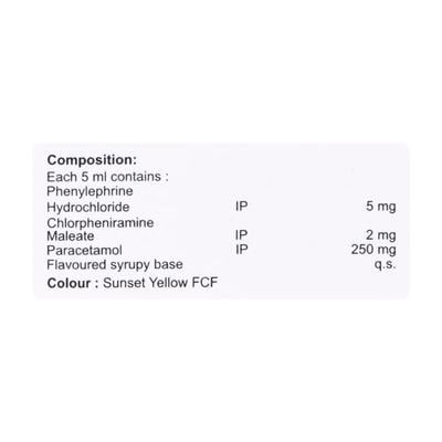 COLDMINE PLUS Syrup 60ml - Pain relief-Nsa