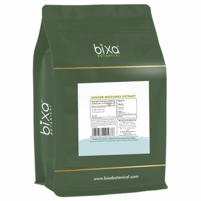 Bixa Botanical Ginger Rhizomes Extract Powder 1 kg - Pure Herbs