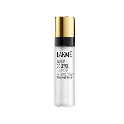 Lakme Be-Jewel Luminous Setting Spray, Weightless Mist, Up to 16 Hours Lock in 100 ml - Setting Spray