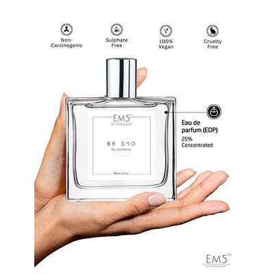 EM5 BR 540 Unisex Perfume - Eau De Parfum Spray for Men & Women, Tobacco Vanilla Warm Spicy 50 ml - Men Perfumes (Edt/Edp)