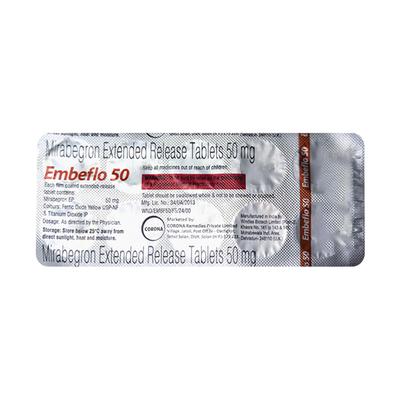 EMBEFLO 50 Tablet 10's - Bladder And Prostate Disorders-Dru