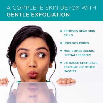 Simple Daily Skin Detox Clear Pore Facial Scrub 150 ml - Face Scrubs