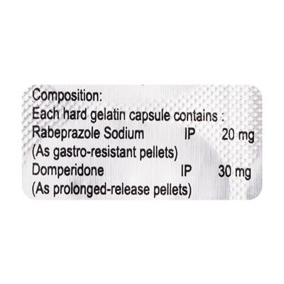 DELRAB D SR Capsule 10's - Ulcer/Reflux/Flatulence-Aaa