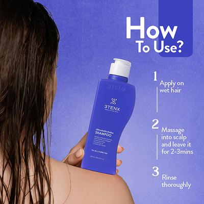 3TENX Ultimate Revitalize Shampoo 250 ml - Shampoos