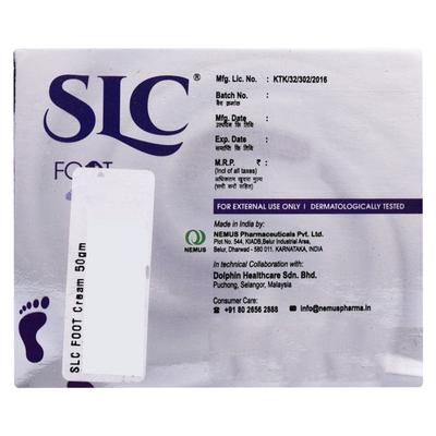 SLC FOOT Cream 50gm - Dry Skin-Oth