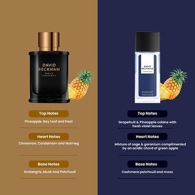 David Beckham Bold Instinct Perfume Deodorant 75ml + Classic Blue Deodorant Spray 75ml 2's - Men Deodorants/Roll-Ons