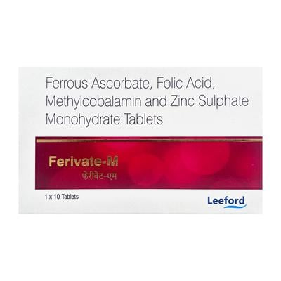 FERIVATE M Tablet 10's - Anaemia-VMA