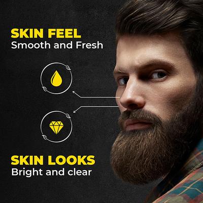 Beardo Ultimate Glow Up Kit For Men Face Wash, Body Wash, Face Cream and Deo(50Ml + 100Ml + 60G + 40Ml) 1's - Face Washes