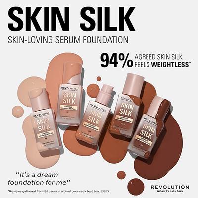 Makeup Revolution Skin Silk Serum Foundationf9.5 NC 23 ml - Foundation