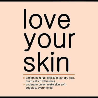 Bare Body Essentials Armlicious Combo - Underarm Cream 50g & Underarm Scrub 50g 1's - Lotions & Creams