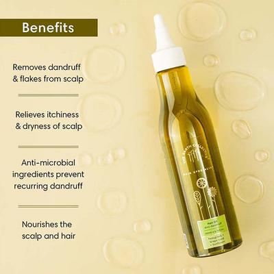 The Earth Collective Hair Oil - Anti-Dandruff 200 ml - Hair Oils