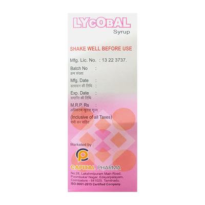 LYCOBAL Syrup 200ml - Supplements-Vam