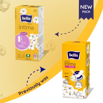 Bella Panty Intima Plus -Large 40's - Panty Liners