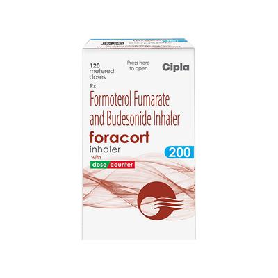 Foracort 200 Inhaler 120Md - Asthma/COPD-Ast