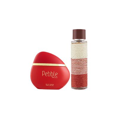Maryaj Pebble Shine EDP Floral Fruity Perfume And Maryaj Deuce Homme EDP Spicy Woody Perfume 200 ml - Perfumes (Edt/Edp)