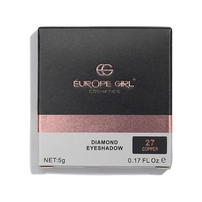 Europe Girl Single Diamond Eyeshadow 27 Copper NA 5 gm - Eyeshadow, Bases & Primers
