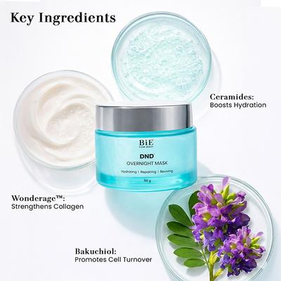 Bie- Beauty By Bie DND Overnight Mask 50 gm - Masks & Peels