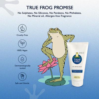 TRue FRoG Curl Defining Cream 150 ml - Hair Gels & Waxes