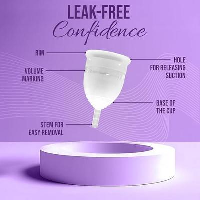 Velvet Menstrual Cup (Medium) 1's - Menstrual Cups