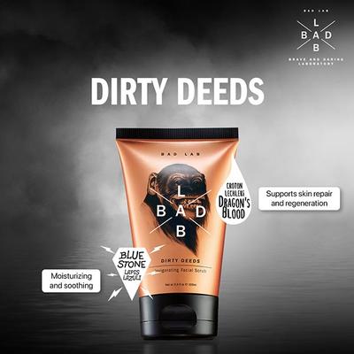 Bad Lab Dirty Deeds Facial Scrub 100 ml - Face Wash & Cleansers