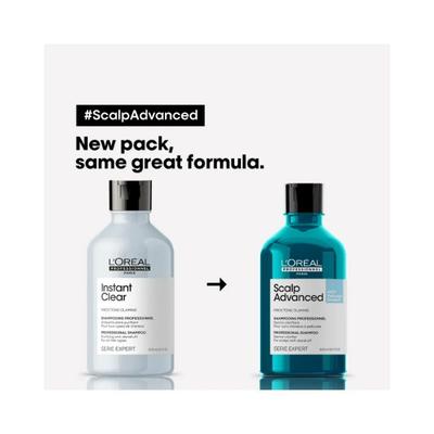 L'Oreal Professionnel Scalp Advanced Anti-Dandruff Dermo-Clarifier Shampoo 300 ml - Shampoos