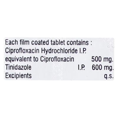 CIP TZ Tablet 10's - Bacterial Infections-Qui
