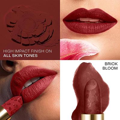 Lakme Rouge Bloom Powder Matte Bullet Brick Bloom 210 4 gm - Lipsticks
