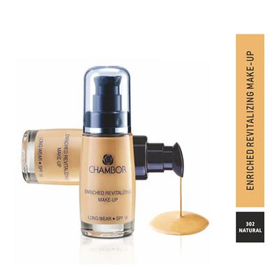 Chambor Enriched Revitalising Makeup, Natural No.302 30 ml - Foundation