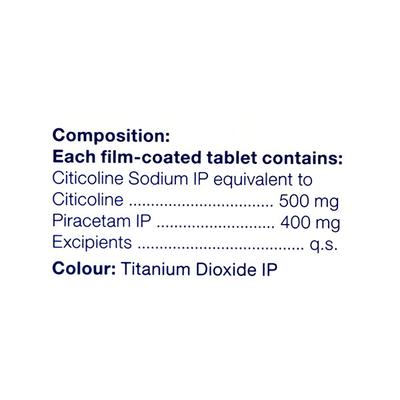 Cognolin P Tablet 10'S - Nootropics And Neurotrophics