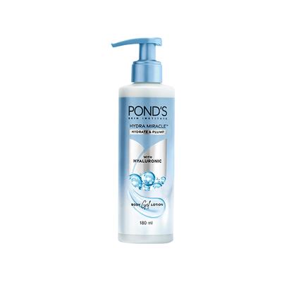 Pond's Hydra Miracle Hydrating Gel Body Lotion for Hydrated Plump Skin, Hyaluron Moisturizer 180ml - Creams/Oils/Lotions