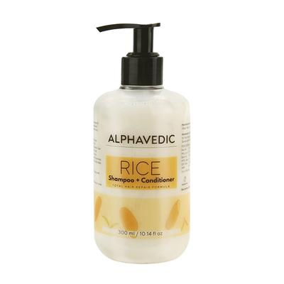 Alphavedic Rice Shampoo + Conditioner 300 ml - Shampoos